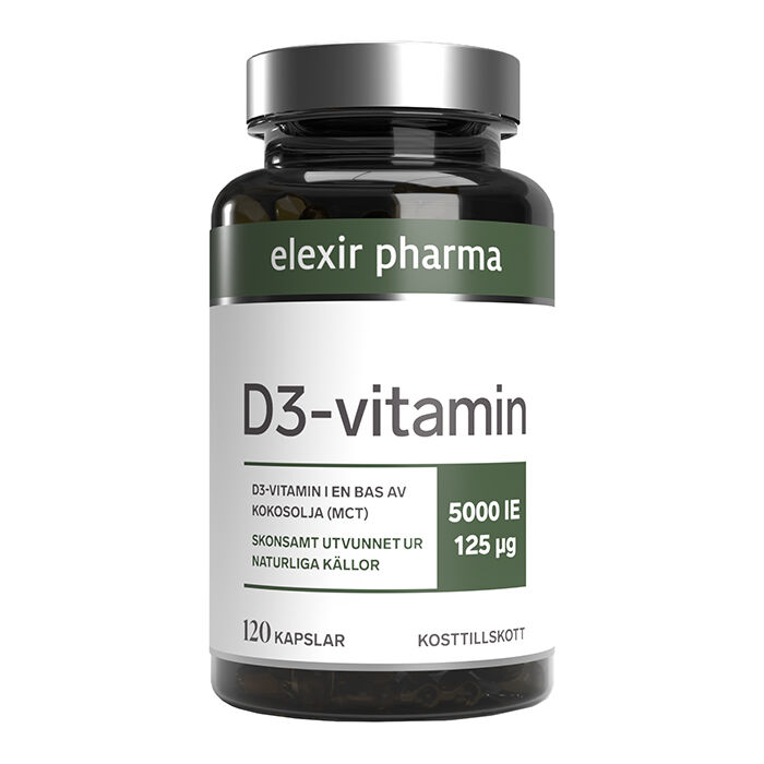 D3-Vitamin 5000IE 120 kapslar