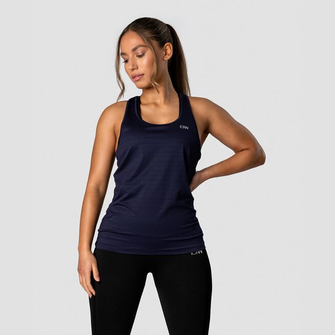 ICANIWILL Everyday Mesh Tank Top Navy 