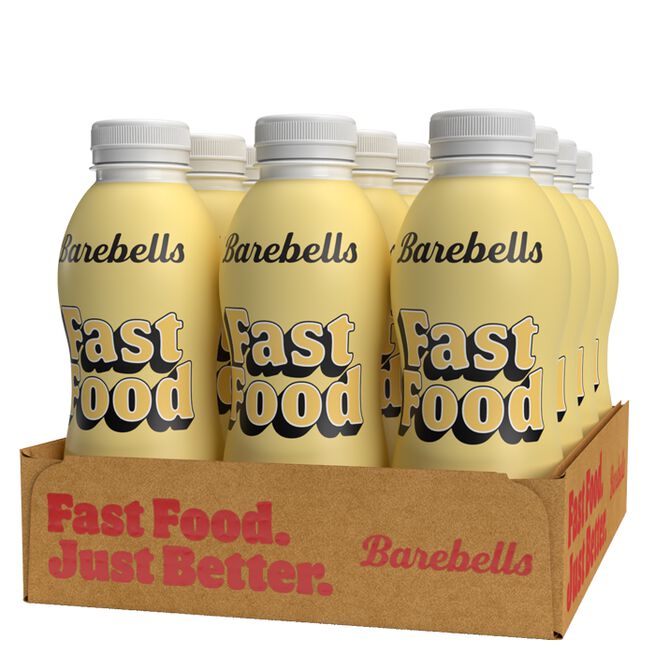 12 x Barebells Fast Food Ateriankorvike 500 ml Vanilla