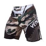 Venum Camo Hero Fight Shorts, Green/Brown, S 
