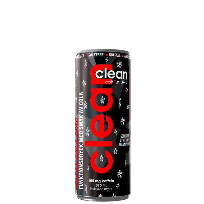 Clean Drink, 330 ml, Cola Zero