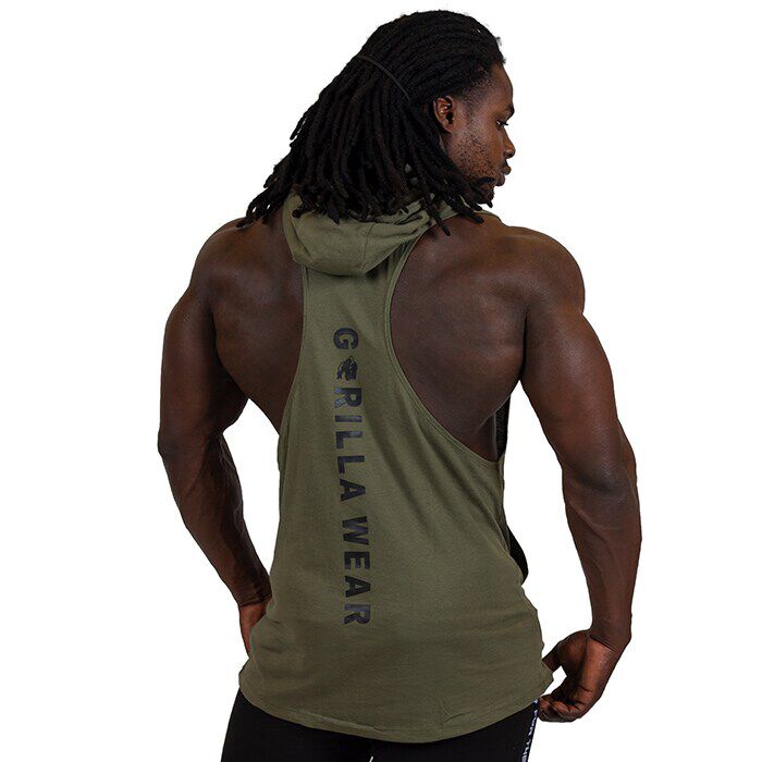 Lawrence Hooded Tank Top, Army