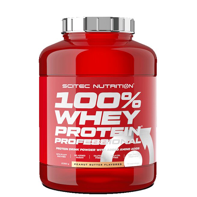 100 % Whey Protein Professional 2350 g Peanut Butter