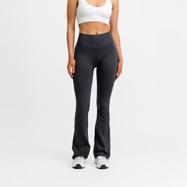 Seamless Flare Tights, Dark Grey, XS  Seamless Flare Treenitrikoot Harmaa