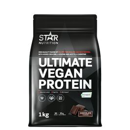 Ultimate Vegan Protein, Chocolate, 1 kg  Ultimate Vegan Proteiini 1 kg Choklad