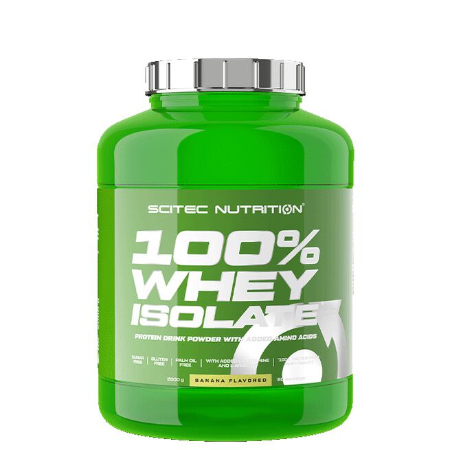 100 % Whey Isolate, 2000 g, Banana 