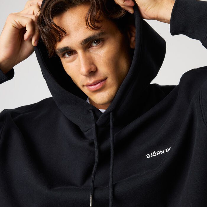 Borg Oversized Huppari Musta