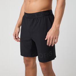 Borg Shorts, Black Beauty, M  Shortsit Musta