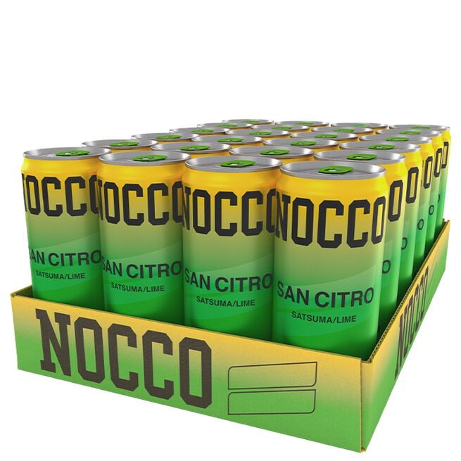 24 x NOCCO BCAA 330 ml San Citro Summer Edition