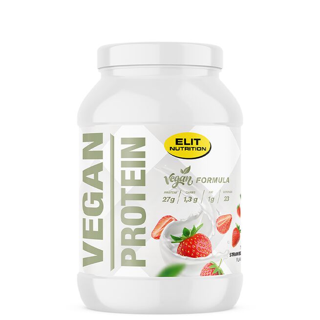 ELIT VEGAN Protein Laktoositon proteiinijauhe 750 g Strawberry