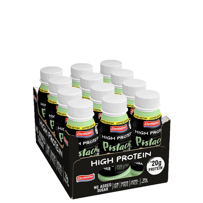 12 x Proteiinipitoinen juoma 250 ml Pistachio