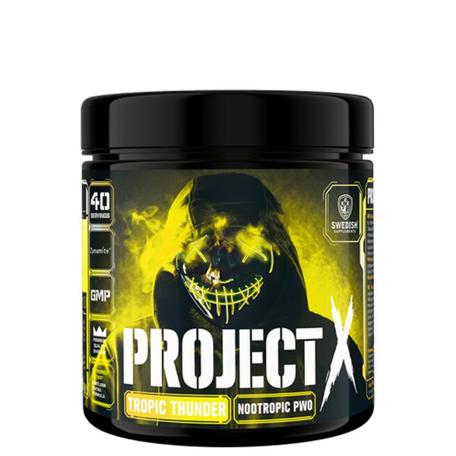 Project X Nootropic PWO, 330 g Tropic Thunder