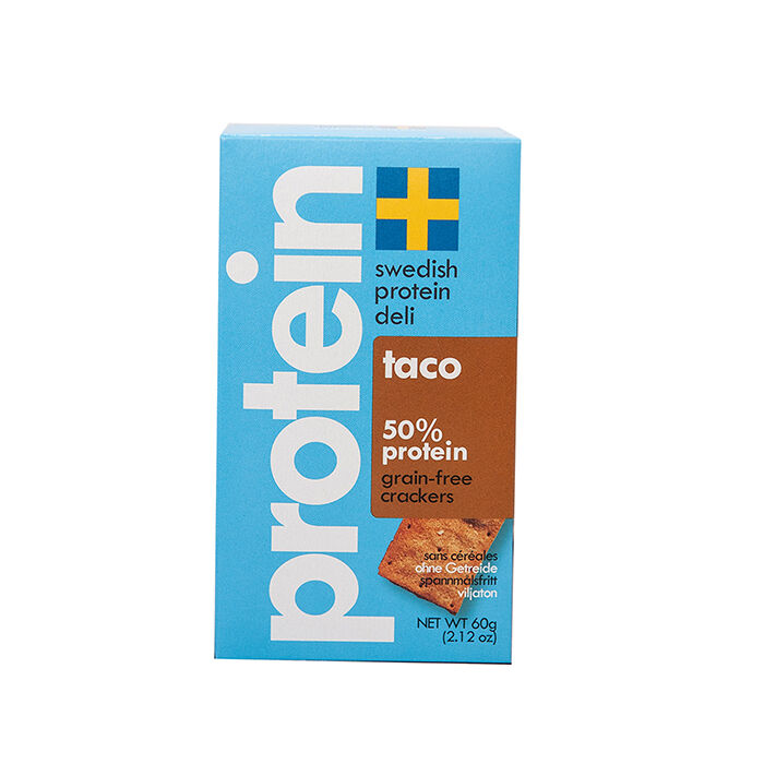 Swedish Protein Deli Kn&auml;ckebr&ouml;d 60 g Taco