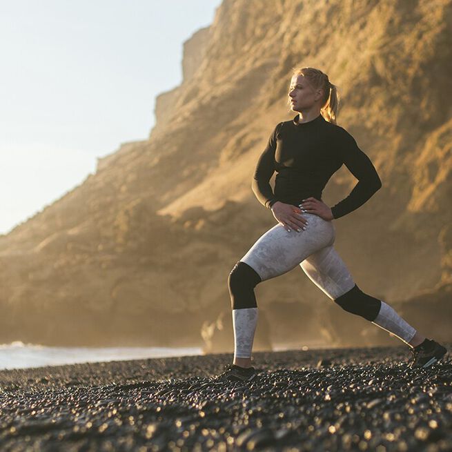 RX-Polvisuojat 7mm Hiilimustat