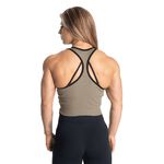 Old School Rib T-Back, Washed Green, XS 