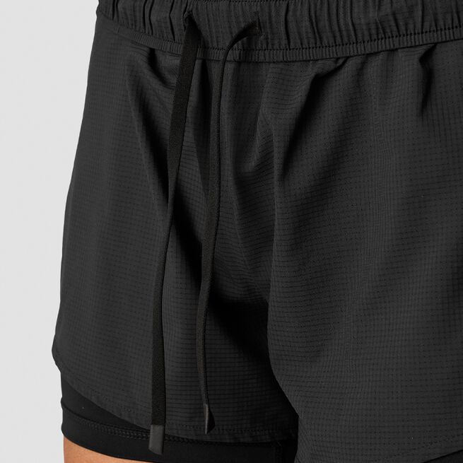 Mirage 2-in-1 Shorts Musta