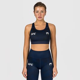 Venum UFC Fusion by Venum Fight Week Women's Sports Bra Oceanic Blue UFC Fusion by Venum Fight Week Women's Sports Bra Oceanic Blue