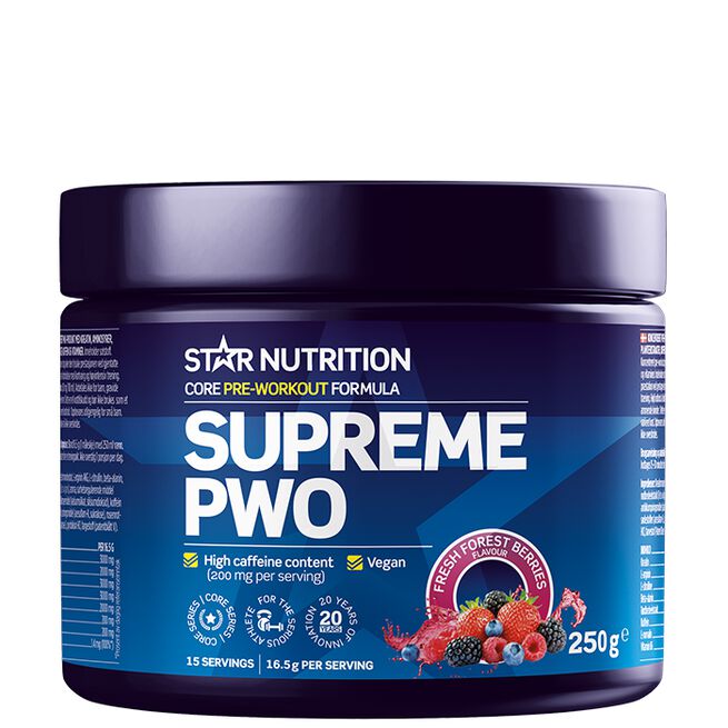 Paras pre workout - Katso TOP-5 PWO tuotetta 9 Star Nutrition Supreme PWO