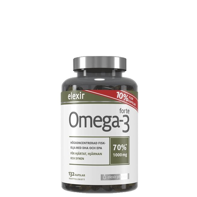 Omega-3 Forte 1000 mg 132 kapselia