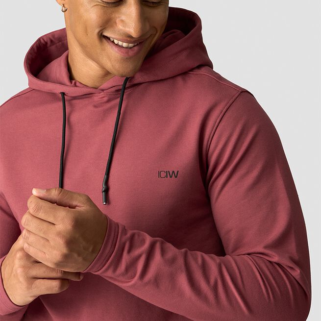 Stride Hoodie Men, Brick Red