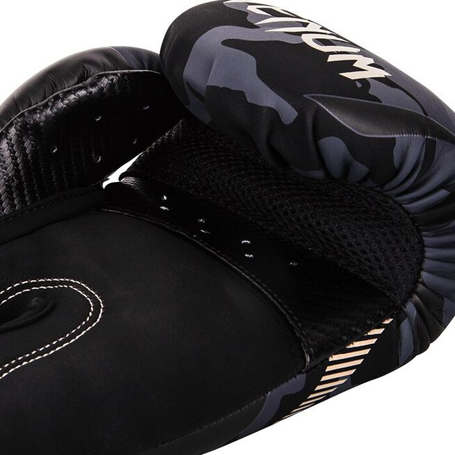 Venum Impact Boxing Gloves, Dark Camo/Sand, 10 oz 