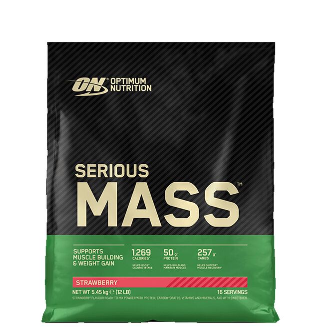 Serious Mass Gainer 5,45 kg Strawberry