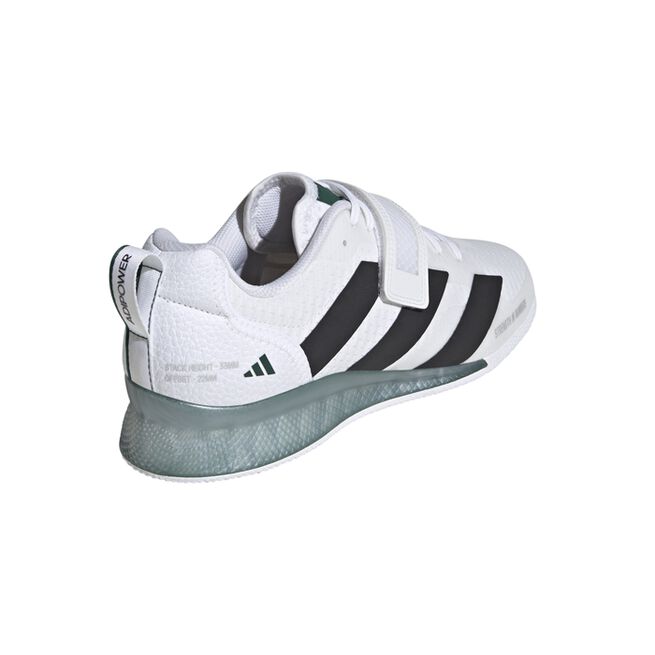 Adipower Weightlifting 3 Kengät Valkoinen Musta/Vihreä