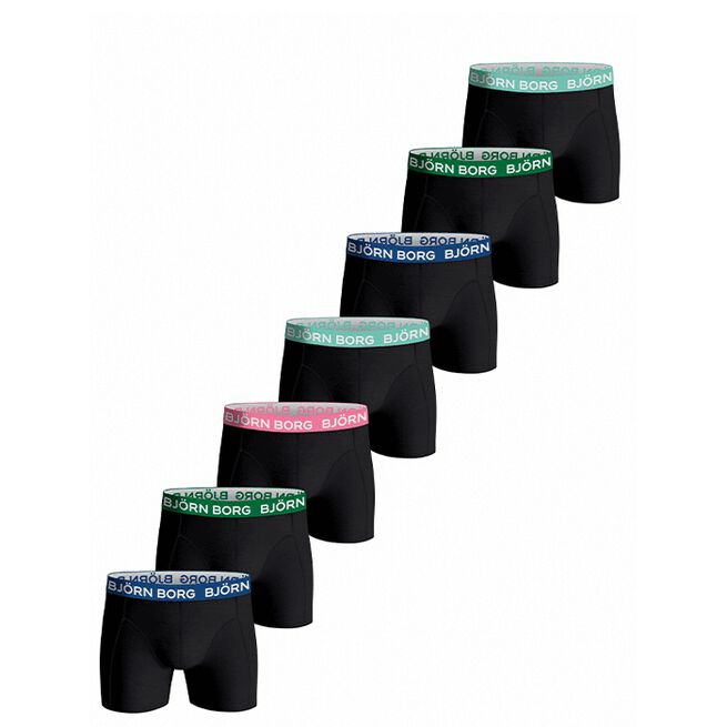 Björn Borg 7-Pack Cotton Stretch Boxer, Multipack