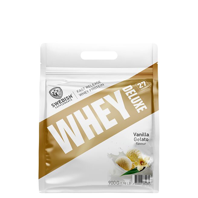 Whey Deluxe Heraproteiini 900 g Vanilla Gelato