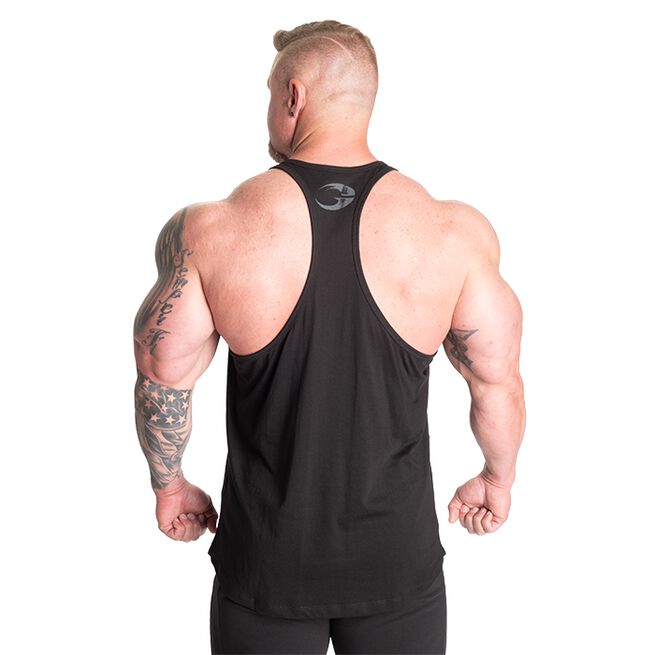 Essential T-Back Paita Musta/Harmaa