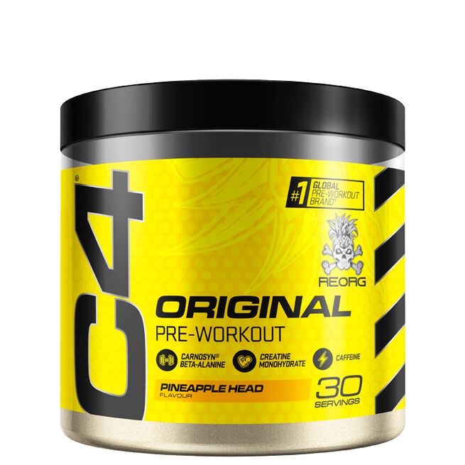 C4 PWO Powder 195 g Pineapple Head