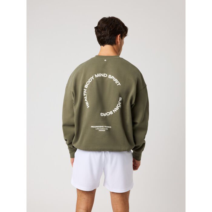 Borg Oversized Collegepaita Vihre&auml;