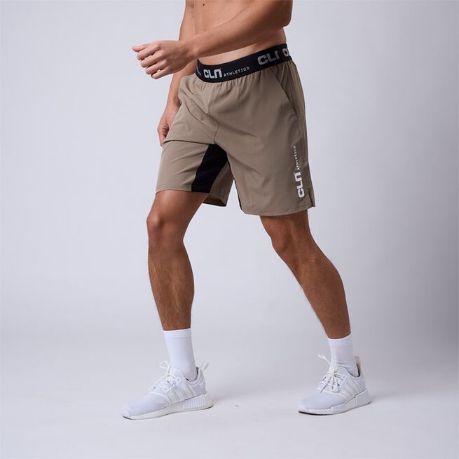 Dino Stretch Shorts Khaki