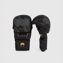 Venum Serpenti Sparring Gloves Black/Silver/Gold, L-XL  Serpenti Sparrahanskat Musta Hopea Kulta