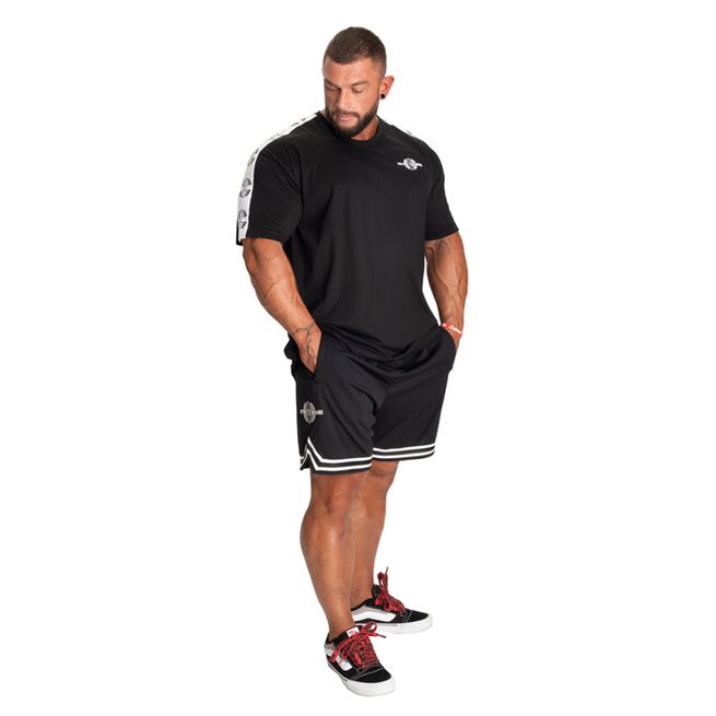 Treenishortsit Musta Valkoinen