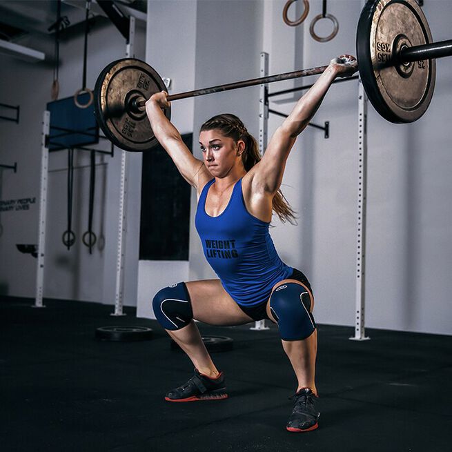 RX-Polvisuojat 5mm Sininen/Musta