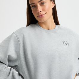 Soft Sweatshirt, Grey Melange, L  Collegepaita Harmaa