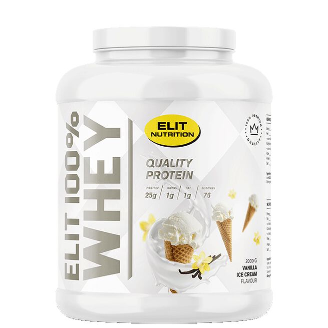 ELIT 100 % Whey Heraproteiini 900 g Vanilla