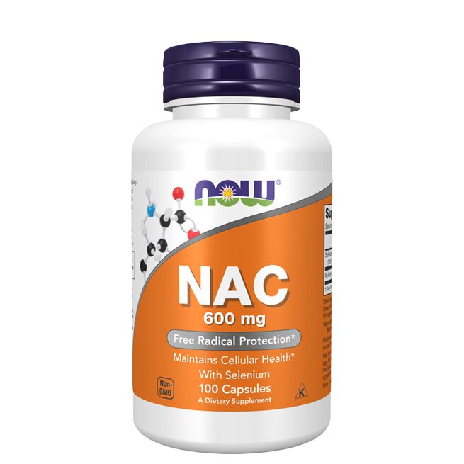 NAC 600 mg 100 kapslar