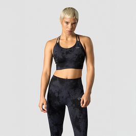 Define Seamless Tie Dye Sports Bra, Midnight, L  Define Seamless Tie Dye Urheil Brasian Musta