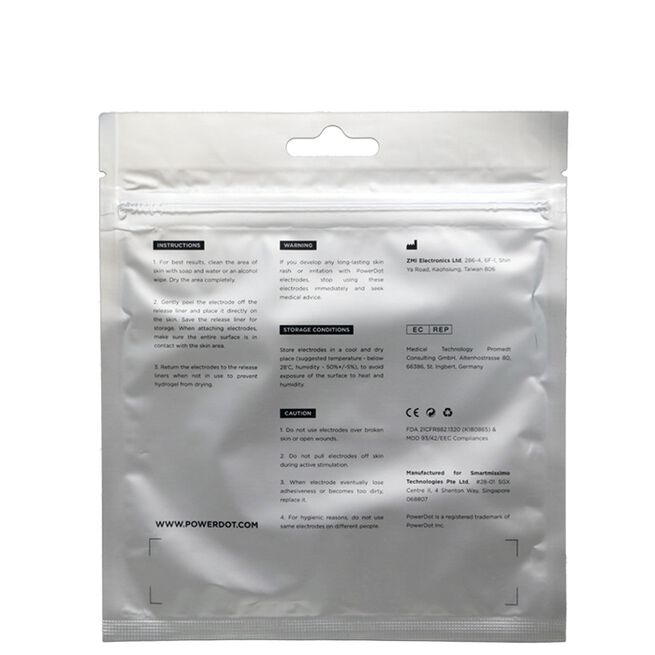 PowerDot Magnetic Pad Electrodes Red 2.0