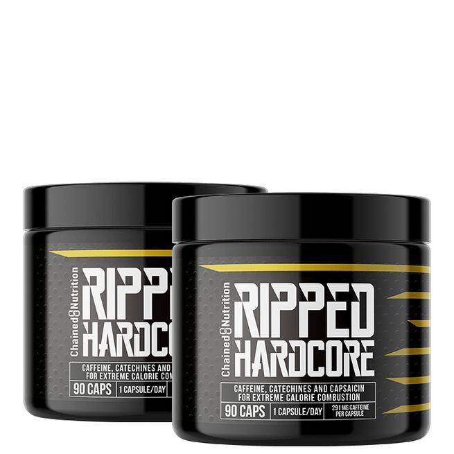 2 x Ripped Hardcore Rasvanpolttaja 90 kapselia