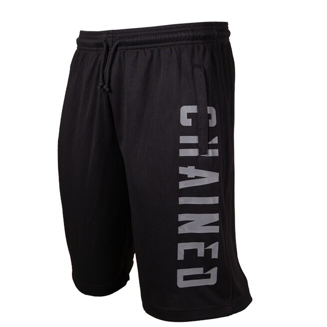 Chained Mesh Shorts Musta