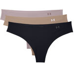 Under Armour Pure Stretch Thong 3-Pack, Multi