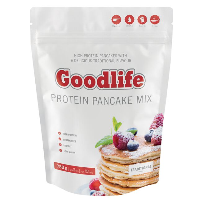 Goodlife Protein Pancakes 750 g, Traditional flavour 