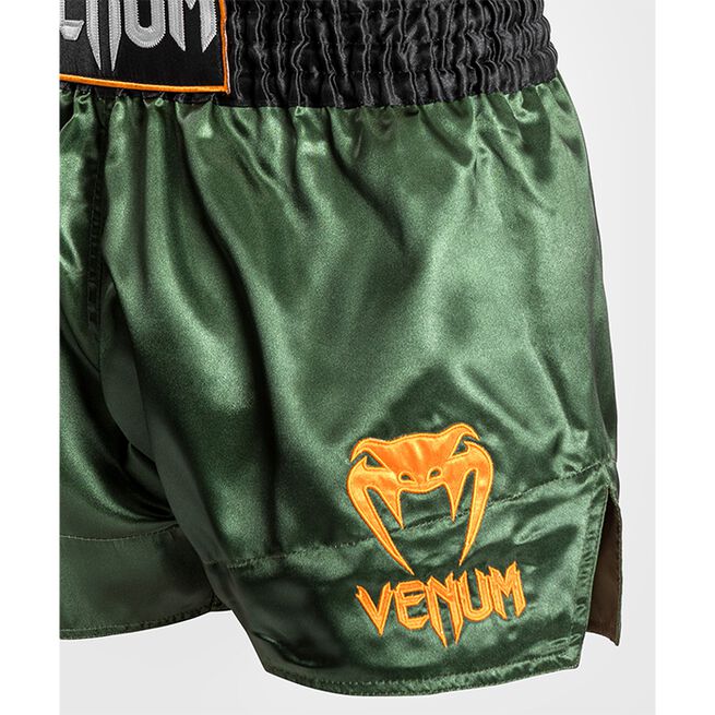 Venum  Venum Classic Muay Thaï Short, Green/Black/Gold