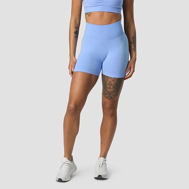 Rush Seamless Shorts Vaaleansininen