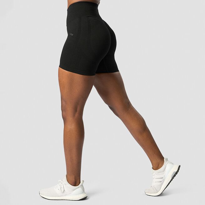 Rush Seamless Shorts Musta