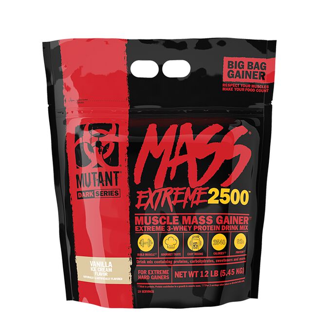 Mutant Mass Extreme 2500, 5,45 kg, Vanilla Ice Cream 