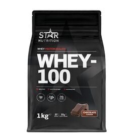Star nutrition Whey-100 Chocolate Hera-100 Heraproteiini 1 kg Choklad